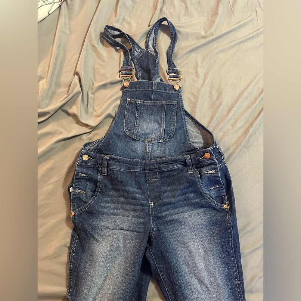 Denim Blue Women's Overalls